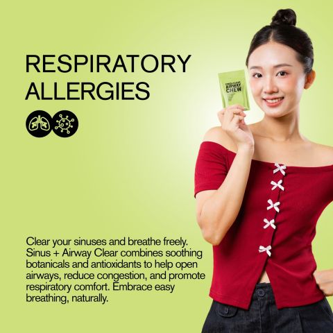 500mg Sinus + Airway Clear Tablets - Lemon Eucalyptus - Mood Tablets - Thumbnail 6