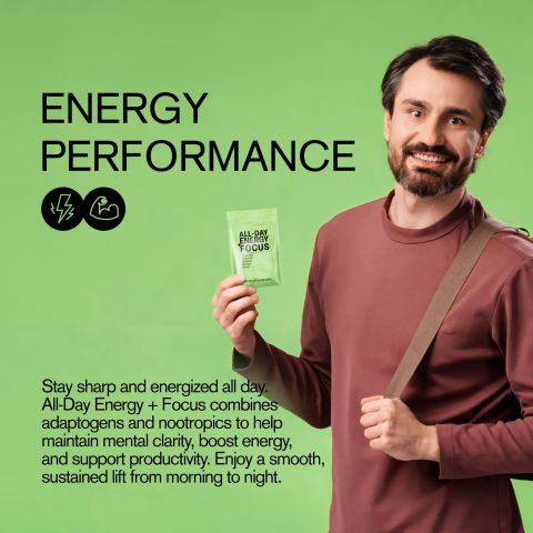 500mg All-Day Energy + Focus Tablets - Green Apple Matcha - Mood Tablets - Thumbnail 6