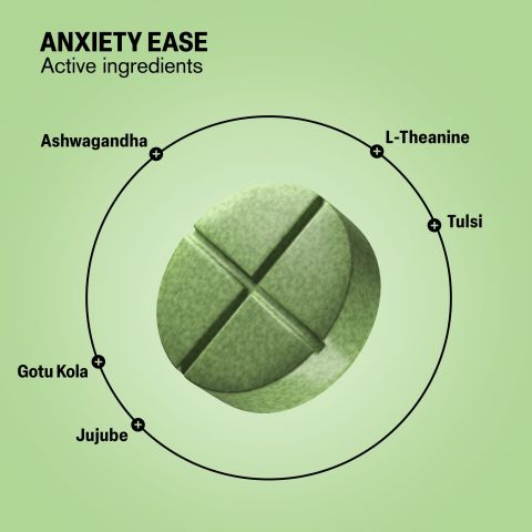 500mg Anxiety Ease Tablets - Lemon Mint - Mood Tablets - Thumbnail 5