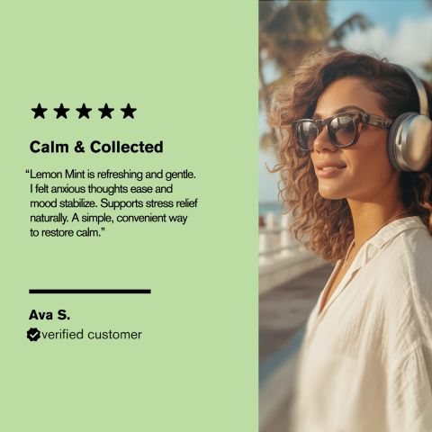 500mg Anxiety Ease Tablets - Lemon Mint - Mood Tablets - Thumbnail 7