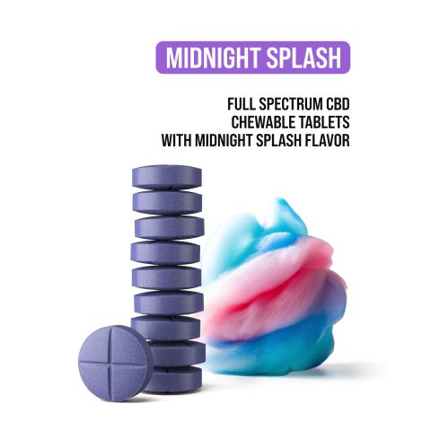 Full Spectrum CBD Tablets - 200mg - Midnight Splash - Thumbnail 5