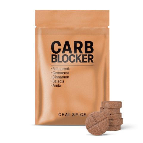 500mg Carb Blocker Tablets - Chai Spice - Mood Tablets - Thumbnail 2