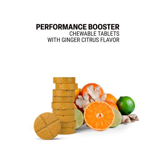 500mg Performance Booster Tablets - Ginger Citrus - Mood Tablets - Thumbnail 4