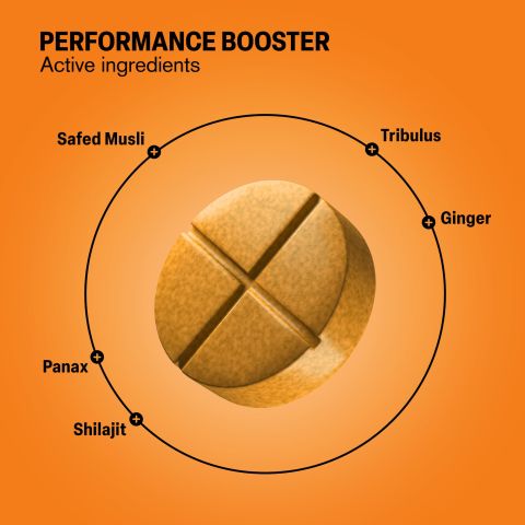 500mg Performance Booster Tablets - Ginger Citrus - Mood Tablets - Thumbnail 5