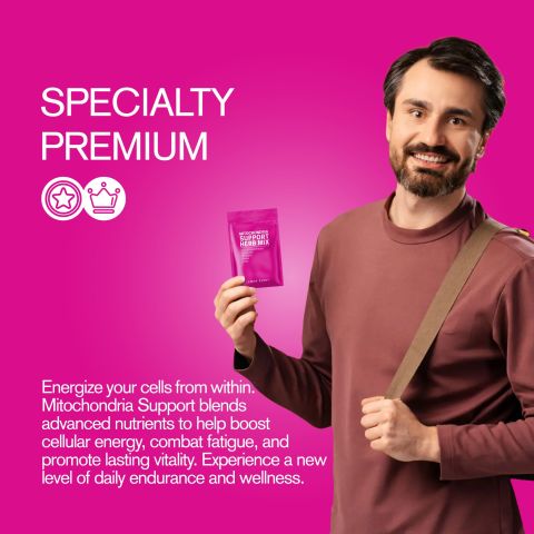 500mg Mitochondria Support Herb Mix Tablets - Lemon Berry - Mood Tablets - Thumbnail 6