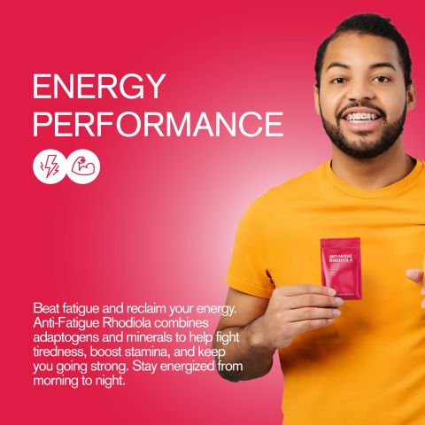 500mg Anti-Fatigue Rhodiola Tablets - Cranberry Hibiscus - Mood Tablets - Thumbnail 6