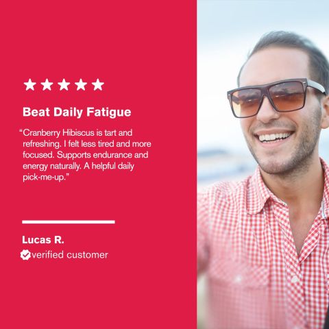 500mg Anti-Fatigue Rhodiola Tablets - Cranberry Hibiscus - Mood Tablets - Thumbnail 7