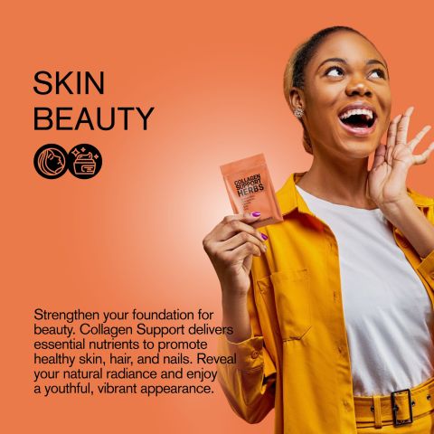 500mg Collagen Support Herbs Tablets - Peach Pomegranate - Mood Tablets - Thumbnail 6