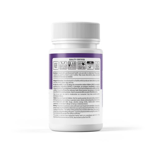 Broad Spectrum CBD Tablets - 25mg - Grape - Fresh - Thumbnail 9