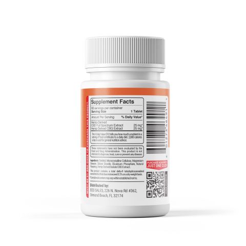 Full Spectrum CBD & CBG Tablets - 50mg - Tropical Punch - Fresh - Thumbnail 10