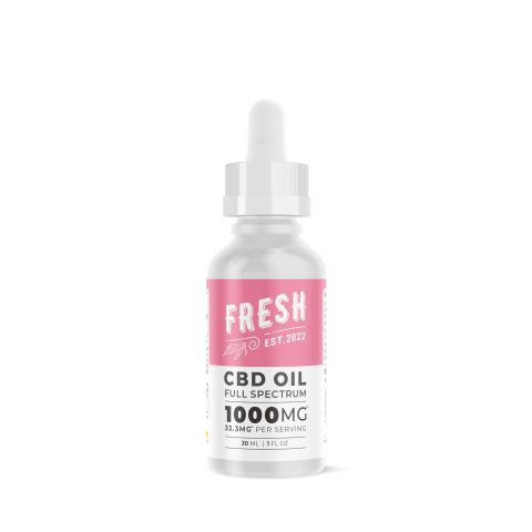 Full Spectrum CBD Oil - 1,000mg - Fresh - Thumbnail 1