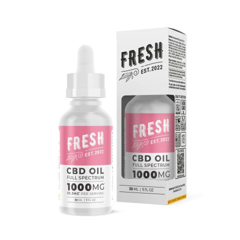 Full Spectrum CBD Oil - 1,000mg - Fresh - Thumbnail 2