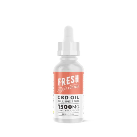Full Spectrum CBD Oil - 1,500mg - Fresh - Thumbnail 1