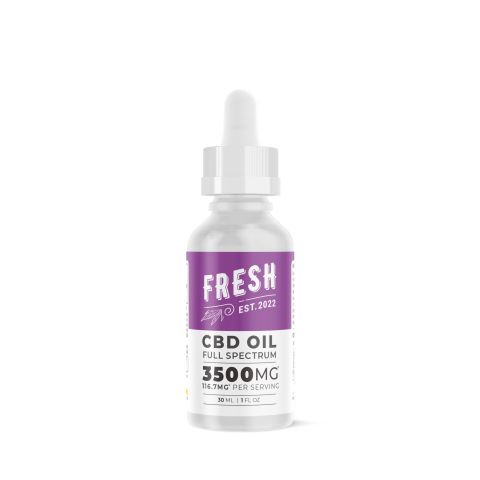 Full Spectrum CBD Oil - 3,500mg - Fresh - Thumbnail 1