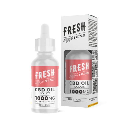CBD Isolate Oil - 1,000mg - Fresh - Thumbnail 2