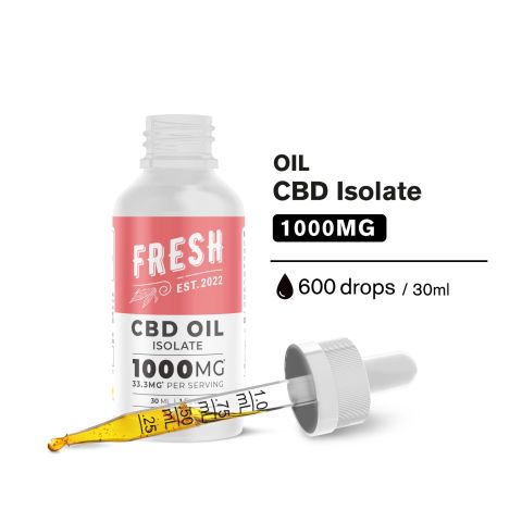 CBD Isolate Oil - 1,000mg - Fresh - Thumbnail 4