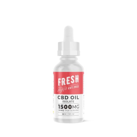 CBD Isolate Oil - 1,500mg - Fresh - Thumbnail 1