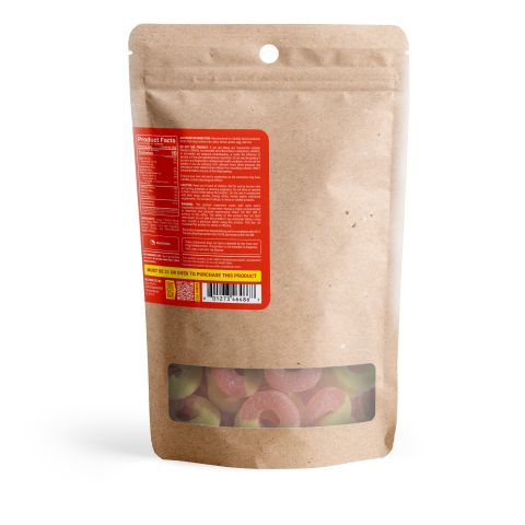 Delta 8 Gummies - 50mg - Peach Sour Rings - Fresh - Thumbnail 10