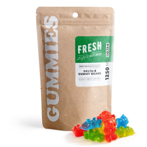 Delta 8 Gummies - 25mg - Gummy Bears - Fresh - Thumbnail 3