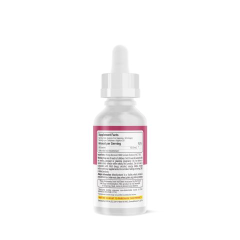 CBD Isolate Oil - 2,500mg - Fresh - Thumbnail 8