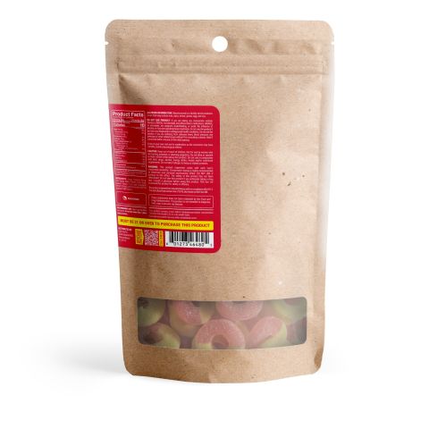 Full Spectrum CBD Gummies - 50mg - Peach Sour Rings - Fresh - Thumbnail 10