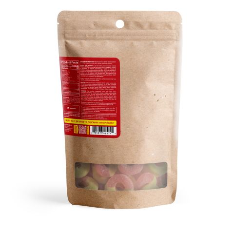CBD Isolate Gummies - 50mg - Peach Sour Rings - Fresh - Thumbnail 10