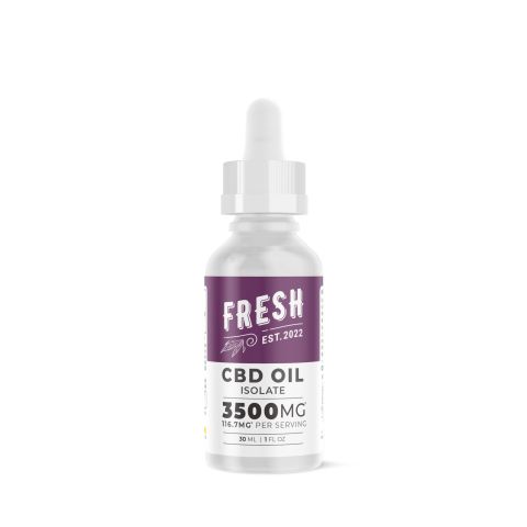 CBD Isolate Oil - 3,500mg - Fresh - Thumbnail 1