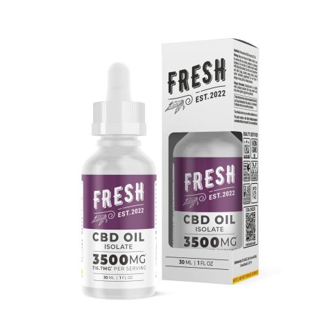CBD Isolate Oil - 3,500mg - Fresh - Thumbnail 2