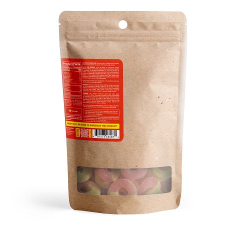 Delta 8 Gummies - 100mg - Peach Sour Rings - Fresh - Thumbnail 10