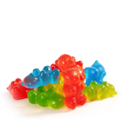 CBD Isolate Gummies - 25mg - Gummy Bears - Fresh - Thumbnail 1