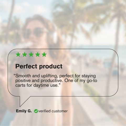 D10, D8 Vape Cart - 1000mg - Blue Dream - Sativa - 1ml - Hyper - Thumbnail 7