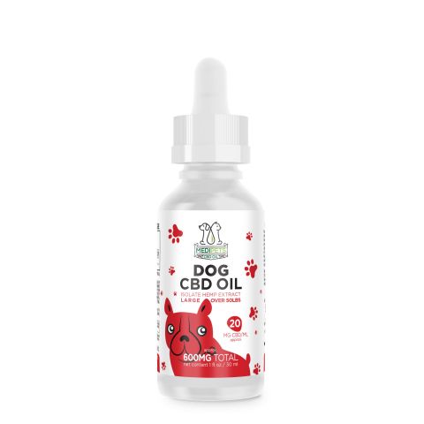 CBD Pet Oils For Large Dogs - 600mg - MediPets - Thumbnail 2