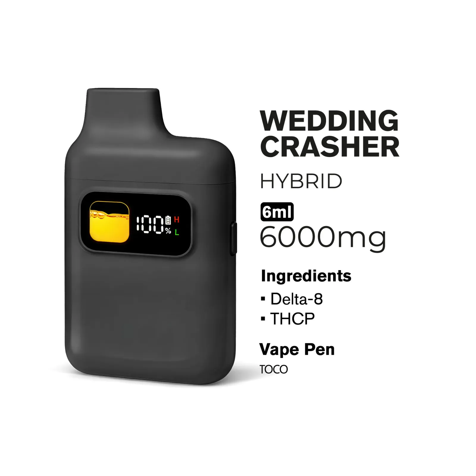 colorado vape 6 gram disposable D8, THCP Pen - 6000mg - Wedding Crasher - Hybrid - 6ml Select Flavor ::Raspberry Sour Apple Dynavap Parts How to Charge a