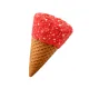 Delta 9 Waffle Cones - 20mg - Strawberry + White Chocolate - Chill Plus