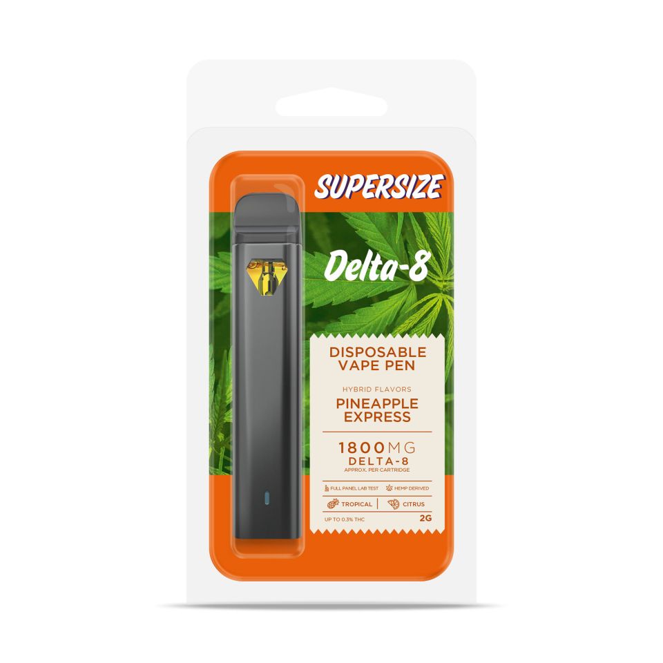 Pineapple Express Vape Pen Delta 8 Disposable 1800mg Buzz