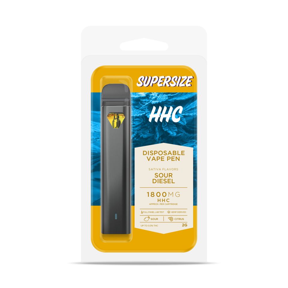 Sour Diesel Vape Pen HHC Disposable 1800mg Buzz