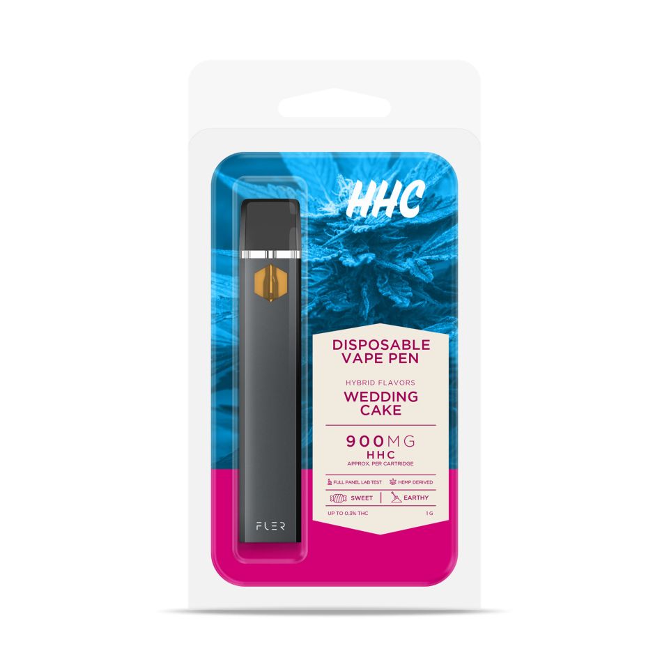 Wedding Cake Vape Pen HHC Disposable 900mg Buzz