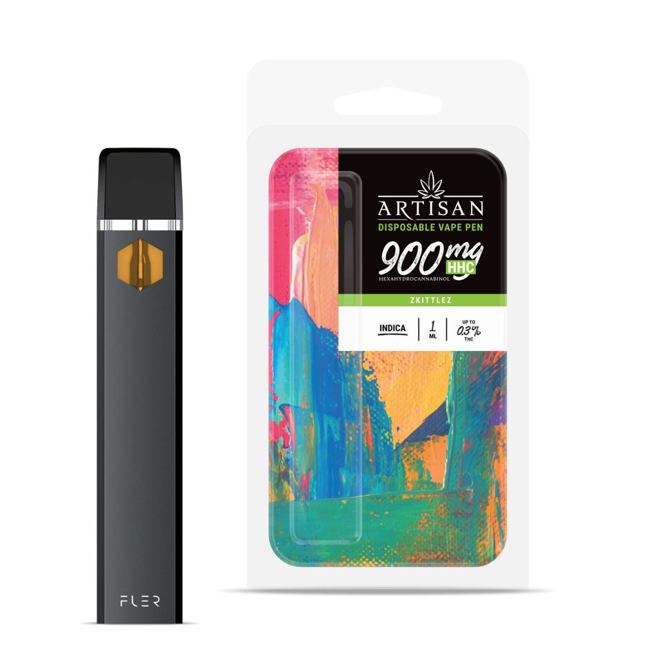 HHC Vape Pen - 900mg - Zkittles - Indica - 1ml