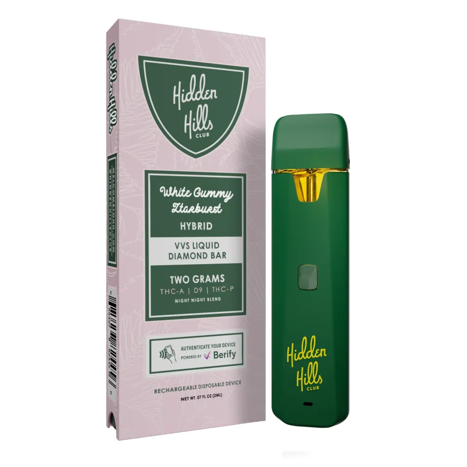 THCA, D9, THCP VVS Liquid Diamond Bar - White Gummy THCA, D9, THCP VVS Liquid Diamond Bar - White Gummy