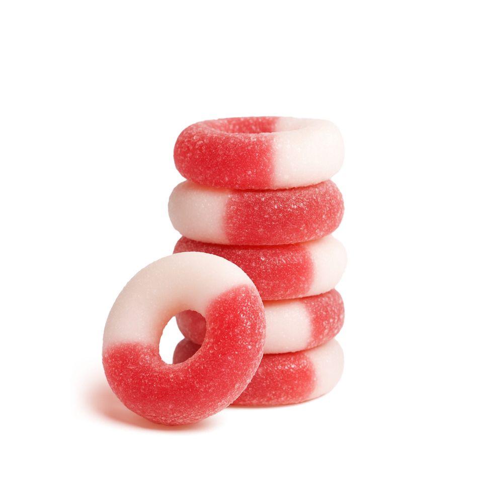 Delta 8 Gummies - 100mg - Sour Watermelon Rings - Chill Extreme