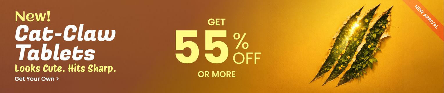 Collection - Banner - New Cat-Claw Tablets