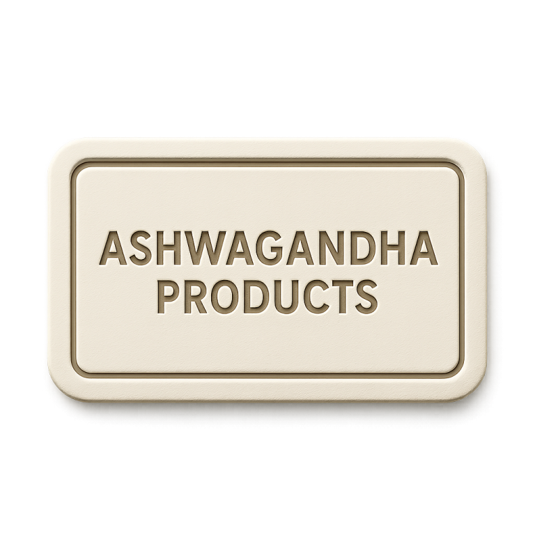 Ashwagandha Products