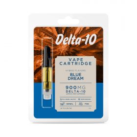 Blue Dream Buzz Delta 10 THC Disposable Vape Cartridge 900mg