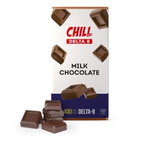 Chill Plus Delta-8 THC Chocolate Bar - Milk Chocolate - 400MG