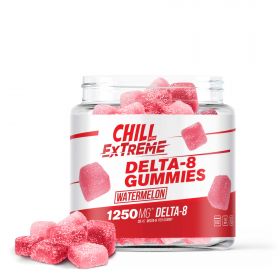 Chill Plus Extreme Delta-8 THC Gummies - Watermelon - 1250MG