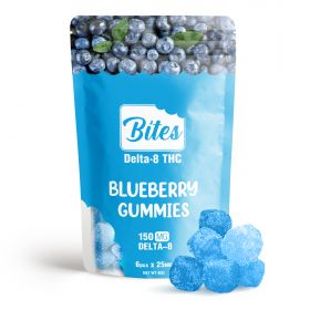 Bites Delta 8 Gummy - Blueberry - 150mg