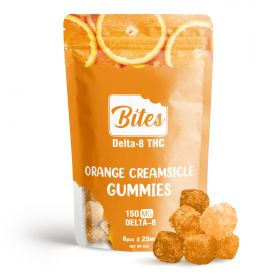 Bites Delta 8 Gummy - Orange Creamsicle - 150mg
