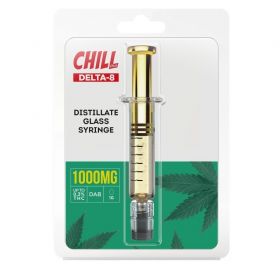 Distillate Oil Syringe - Delta 8  - 1000X - Chill Plus