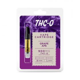 Grape Ape Cartridge - THCO  - 900mg - Buzz