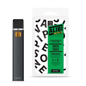 Green Crack Delta 10 THC Vape Pen - Disposable - Alibi - 700mg